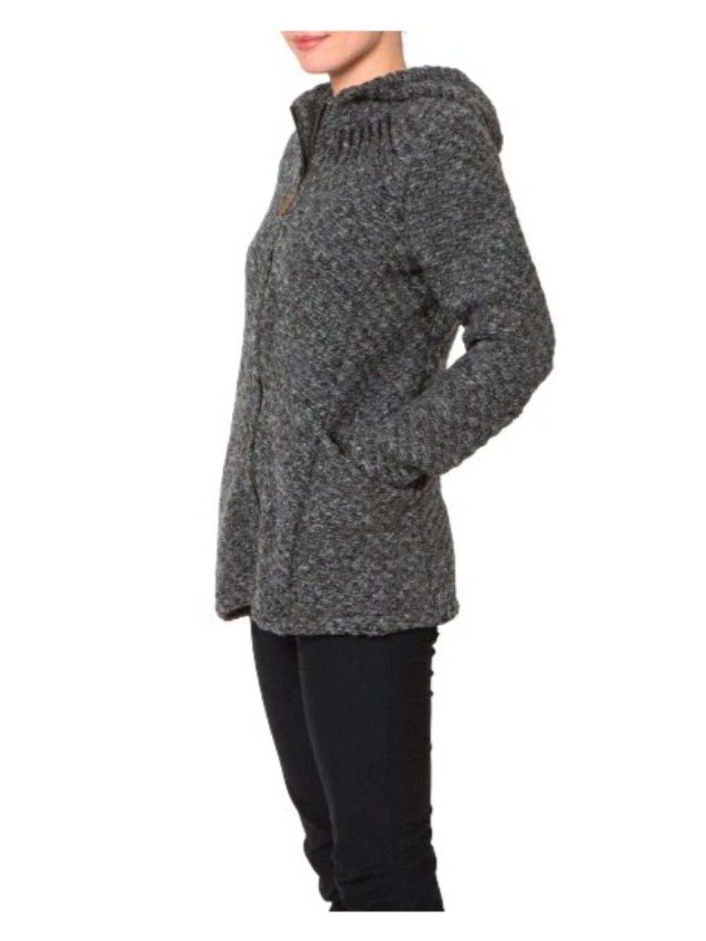 66° North Jacket Women's Medium Kaldi Special Edition Starneck Mohair Blend